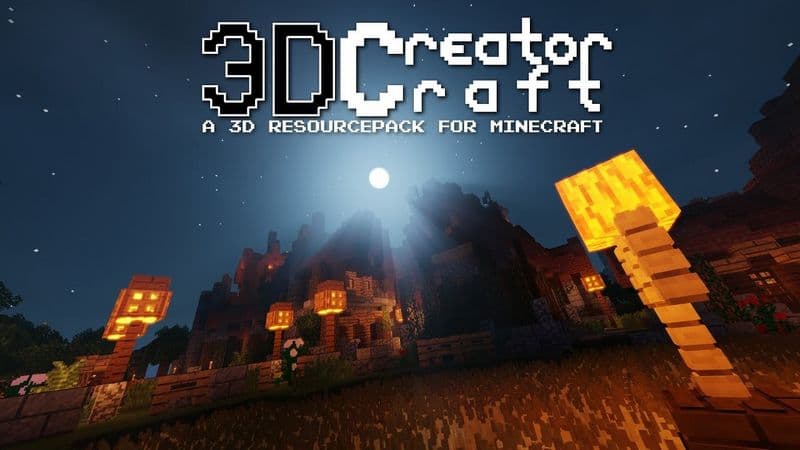 Vantagens do 3D CreatorCraft Resource Pack
