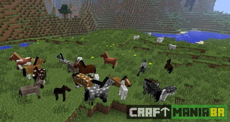 Minecraft: como conseguir selas e domar cavalos?