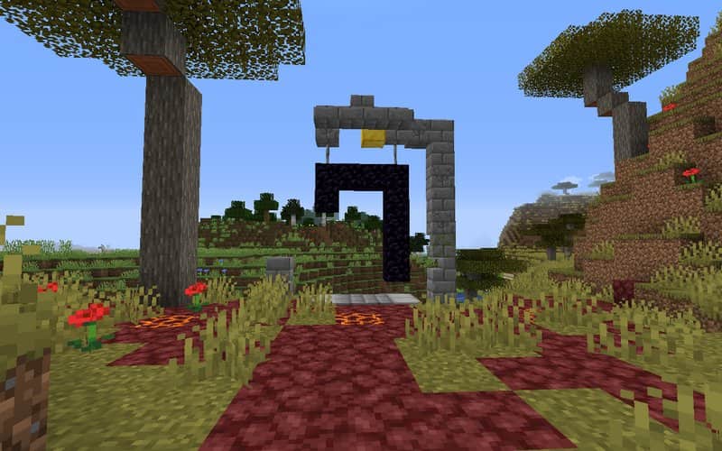Como achar correntes no Minecraft: portal em ruínas