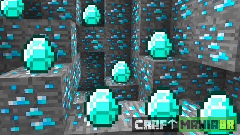 Descubra como encontrar diamantes Minecraft