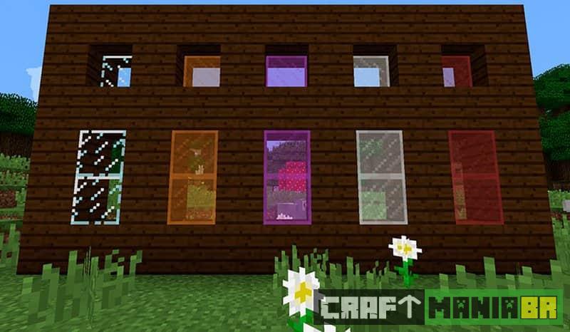 Como fazer janelas no Minecraft