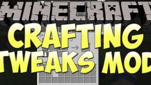 Crafting Tweaks Mod para Minecraft