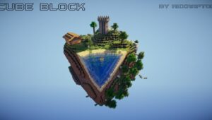 Minecraft Cube Block Map