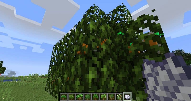 Recursos do Fruit Trees Minecraft