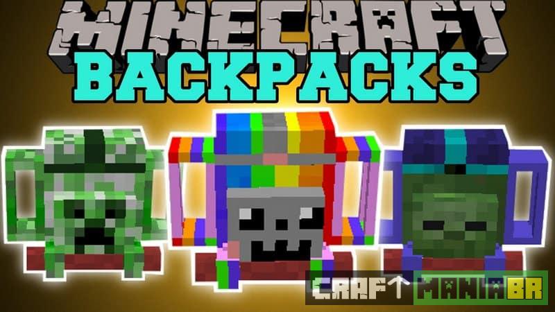 Características do Minecraft Backpacks Mod