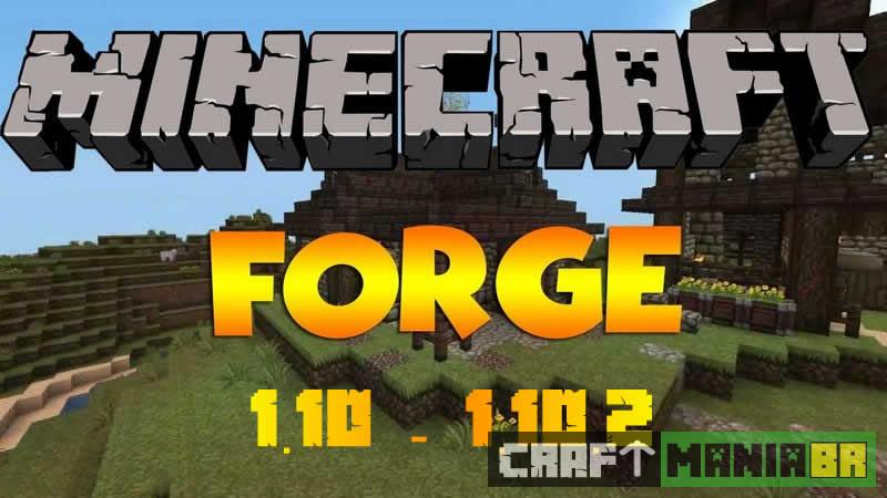 Baixe aqui o Minecraft Forge 1.10