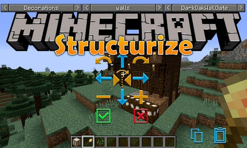 Vantagens do Minecraft Structurize