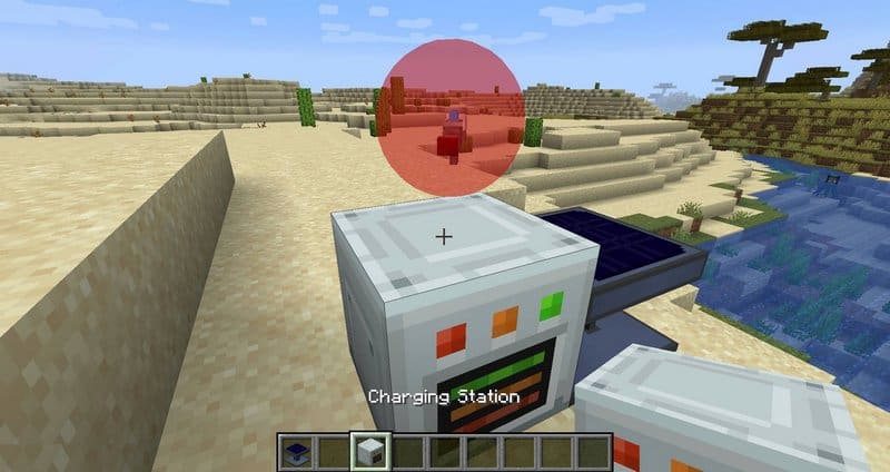 Mining Gadgets mod Minecraft: Charging Station