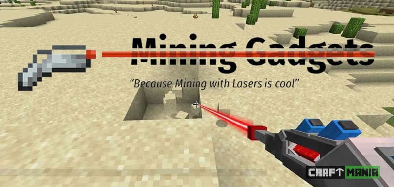Características do Mining Gadgets mod