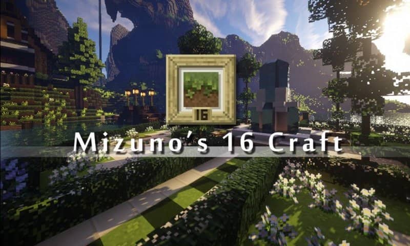 Baixe aqui o Mizuno's 16 Craft Texture Pack