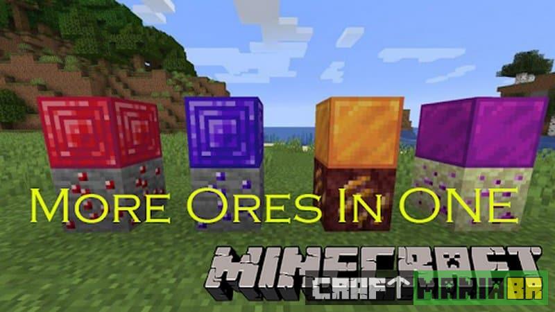 Vantagens do More Ores In One mod
