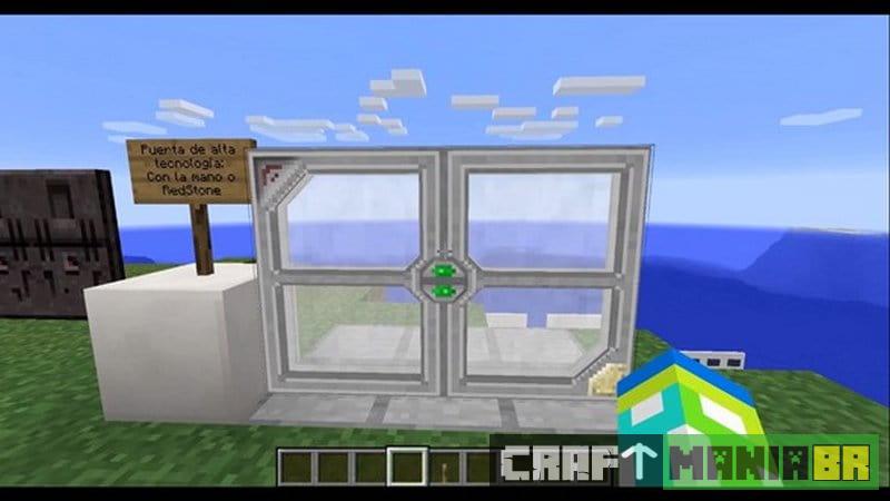 Portas do Minecraft animadas