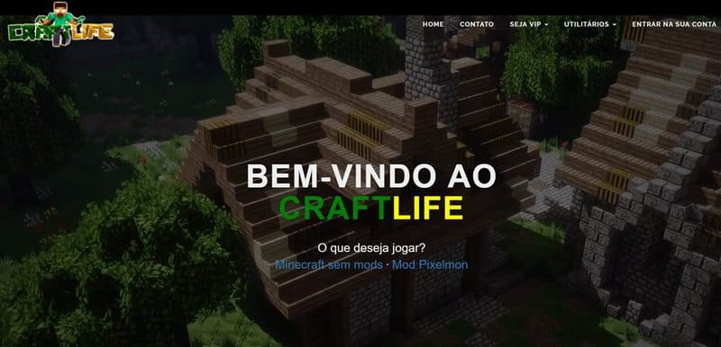 TOP 5 melhores servidores de MINECRAFT PIRATA BEDWARS E SKYWARS