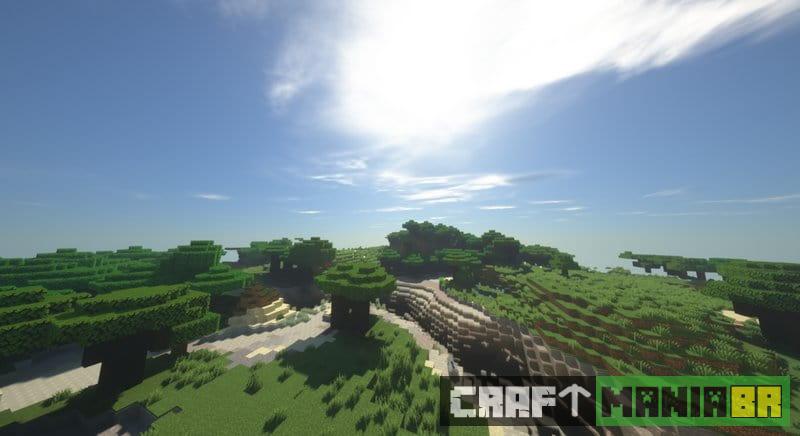 Shaders Realista o Céu noturno do Minecraft ##minecraft #gamer #franni