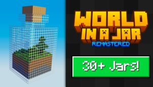 Baixe o World in a Jar Map para Minecraft 1.16 e 1.17