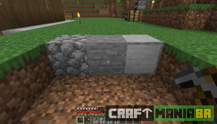 Veja como são as pedras Minecraft